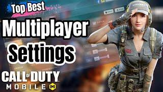 Top Best Settings For Multiplayer In Call Of Duty Mobile  Cod Mobile Best Multiplayer Tips