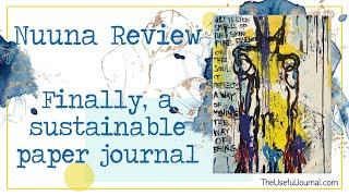 Nuuna by Brandbook Review - Sustainable dot grid bullet journal notebook