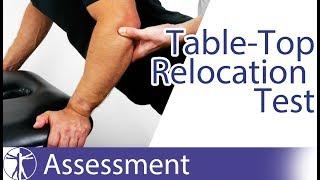 Tabletop Relocation Test  Posterolateral Rotatory Instability of the Elbow