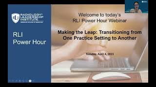 April 2023 Power Hour Webinar – Making the Leap