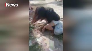 Saling Cakar Rebutan Pacar Remaja Wanita Aniaya Viral di Media Sosial - Realita 1603