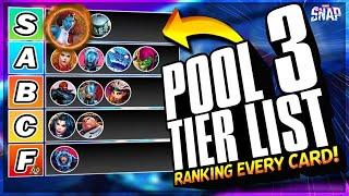 Pool 3 Tier List  Ranking EVERY Card From Best to Worst  December 2022  Marvel Snap