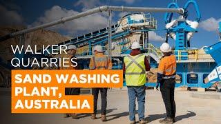 Walker Quarries Maximises Uptime With 200tph Sand Washing Plant In New South Wales - CDE Projects