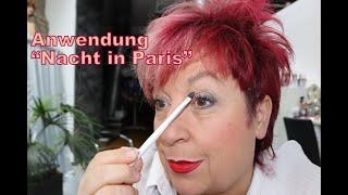 Einfaches Smokey Eye Abend Makeup ü50 Anwendung Nacht in Paris Lidschattenpalette