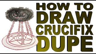 How to draw Crucifix Dupe Doors