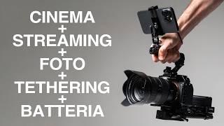 Camera Rig multifunzionale per fotografi e video-maker