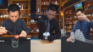 Amazing Bartender Skills  Cocktails Mixing Techniques At Another Level #N004