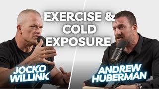 Dr Andrew Huberman with Jocko Willink Exercise & Cold Exposure  HLE