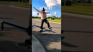 Which back to back was better #1 or #2#florida #shortvideo #backtoback #skating #subscribe #sub