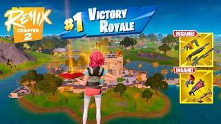 94 Kill Solo Vs Squads Wins Gameplay Full Game Fortnite Chapter 2 Remix Ps4 Controller