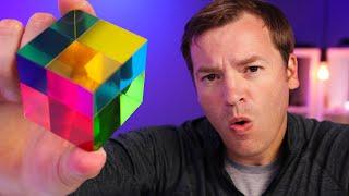 CMY Cube Review - The CRAZY Multi-Colored Physics Desk Toy