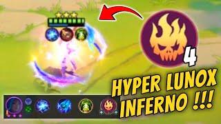 NEW UNSTOPPABLE META  INFERNO LUNOX QUICK BURST  MAGIC CHESS MOBILE LEGENDS