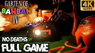 Garten of Banban 4 Full Gameplay Walkthrough - NO DEATHS - CHAPTER 4 4K60FPS