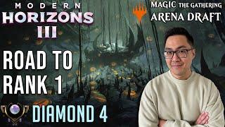 The Ultimate Dimir Sacrifice Deck  Diamond 4  Road To Rank 1  Modern Horizons 3 Draft  MTG Arena