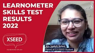 Learnometer Skills Test 2022 Results Parents Speak  Sakshi Natani