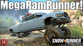 SnowRunner The MEGA RAM RUNNER CONSOLE FRIENDLY All Customization Features & MORE