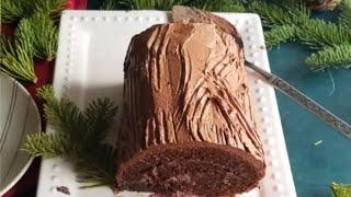 Delicious Gluten-Free Chocolate Cherry Yule Log Recipe  Easy Holiday Dessert