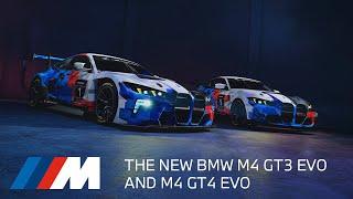 THE NEW M4 GT3 EVO and GT4 EVO.