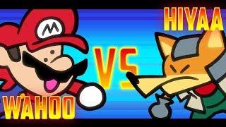 Speedrunner Mario VS Melee Fox - 1M Subscriber Special - SOMETHING VERSUS 