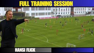  Full Training Session by Hansi Flick