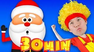 D Billions feat. Santa Claus - Boom Boom Boom  Mega Compilation  D Billions Kids Songs