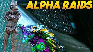 Raiding The Alphas Insane Location For Huge Loot - ARK