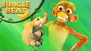 Swinging Montage  Queen of the Swingers  Jungle Beat  Munki and Trunk  Kids Cartoon 2024