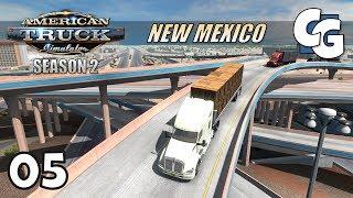 ATS S02E05 - New Mexico Musical Road - American Truck Simulator New Mexico Lets Play