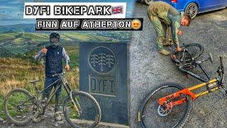 DYFI Bikepark Zuhause bei den Athertons  Finn testet das Atherton DH Bike  Julian Schneider