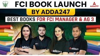 FCI Book Launch By Adda247  Best Books for FCI Manager & AG 3  FCI Recruitment 2022 Best Book