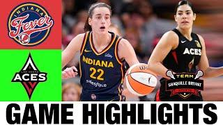 Indiana Fever vs Las Vegas Aces FULL GAME Highlights  Womens Basketball  2024 WNBA