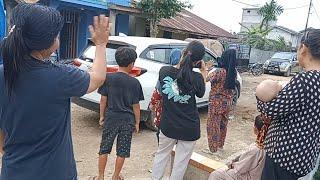 ahirnya ibuk singapur dan bik tengah zahpran pulang rumah jadi sunyi lagi