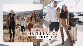 OUR FIRST FAMILY INFLUENCER TRIP WITH H&M Travel Vlog from Utah