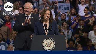 FULL VP Harris speaks at campaign rally after tapping Walz as running mate