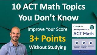 10 ACT Math Tips & Strategies GUARANTEED To Improve Your Score without studying