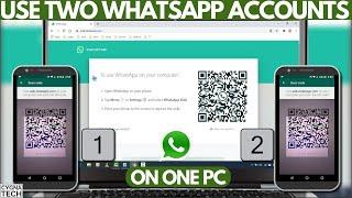 How To Use Two WhatsApp Accounts On The Same PC  Two WhatsApp In One PC  Dual WhatsApp On One PC