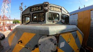 CabTours Locomotives KCS EMD GP40-2WL Grey ghost - Southern Belle