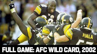 Pittsburgh 17 Point Playoff Comeback Steelers vs. Browns 2002 AFC Wild Card Full Game