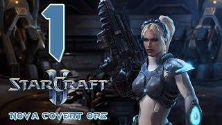 Прохождение StarCraft 2 - Нова Незримая война #1 - Побег Эксперт