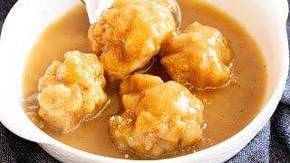 Retro Aussie Golden Syrup Dumplings