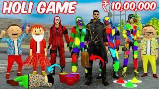 Gulli Bulli Holi Game Part-1   Holi Challenge  Free fire  Gulli Bulli  Make Joke Haunted