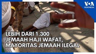 Lebih dari 1.300 Jemaah Haji Wafat Mayoritas Jemaah Ilegal