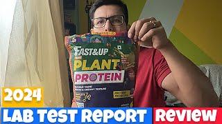FAST&UP Plant Protein Review With Lab Test Report @FastandupIn