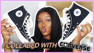 I DESIGNED MY OWN TRAINERS WITH CONVERSE  UNBOXING & REVIEW