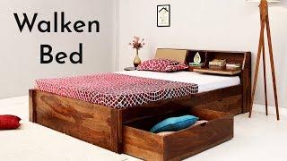 Double Bed - Buy Walken double Bed With Storage Drawers Online @Best Price