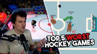 PLAYING THE WORST HOCKEY GAMES EVER CREATED...