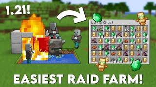 Minecraft EASY RAID FARM 1.21 Tutorial