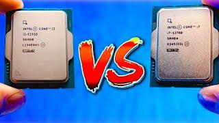 i3 13100 vs i7 13700 for Gaming - $100 vs $400 CPU