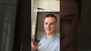 nauji iOS 17 triukai #lietuva #lietuvis #lietuviskai #lietuviškai #kaunas #vilnius #klaipeda