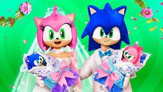 Sonic and Amy Rose Growing Up  30 LOL Surprise DIYs